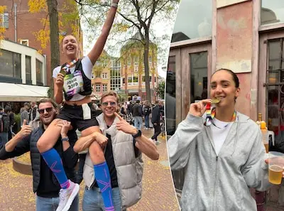 Josse (25) liep de hele marathon, dankzij haar diagnose met MS: ‘Ik besloot mijn lichaam terug te pesten’