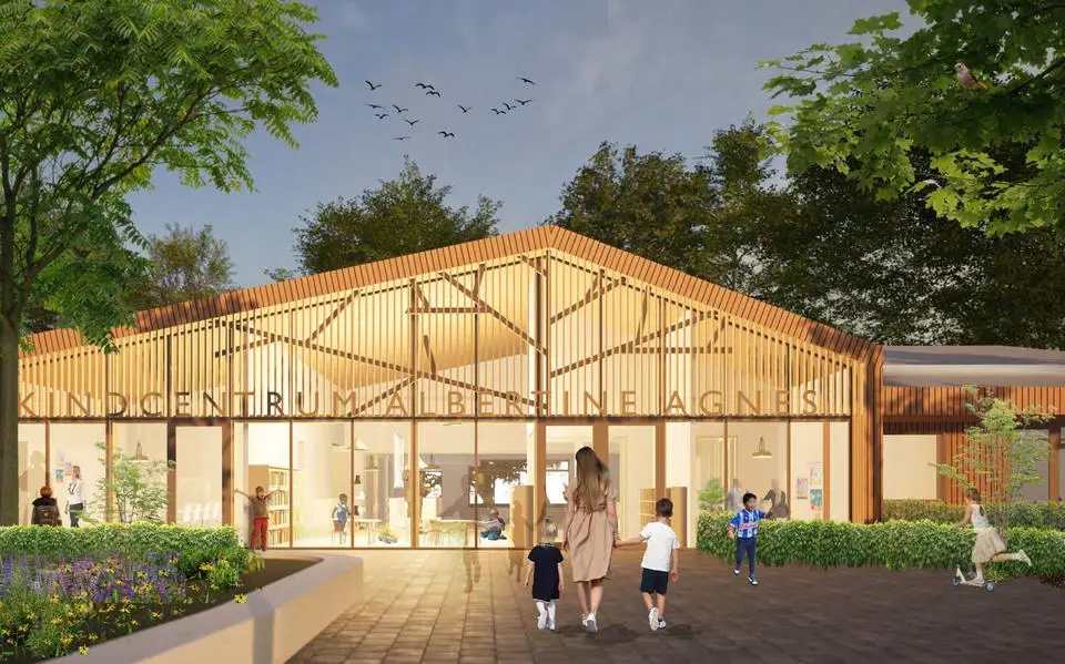 Nog te bouwen school in Oranjewoud krijgt Europese prijs voor circulair ontwerp