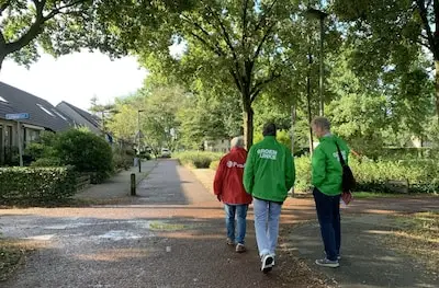 Schelden en duwen tijdens het flyeren in Helmond: ‘Het kan zo echt niet meer’