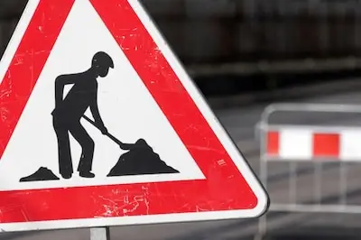 Werkzaamheden aan Markt in Eersel