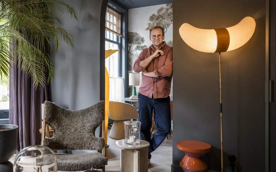 Tv-stylist Theo-Bert kiest elke avond in welke slaapkamer hij de nacht doorbrengt. ‘We zijn heel sfeergevoelig’