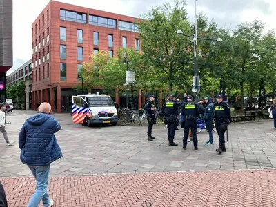 Veel blauw op straat rond wedstrijd PSV-Napoli: ‘Zij zijn niet de meest vreedzame supporters’
