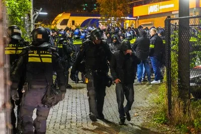 180 Napoli-supporters opgepakt in centrum van Eindhoven, ook enkele PSV-supporters aangehouden