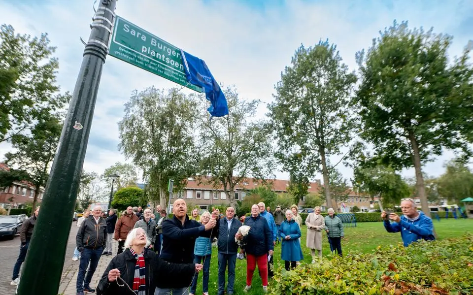 Deze bijzondere vrouw heeft nu een eigen plantsoen in Leeuwarden