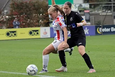 Vrouwen FC Tilburg verliezen voor het eerst in hoofdklasse: ‘Geen enkele ploeg kan altijd winnen’
