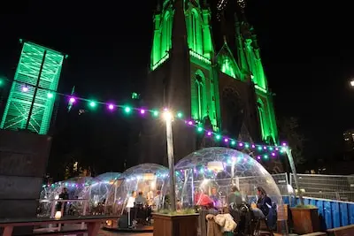 Dinner Domes keren terug op Kerkplein in Eindhoven