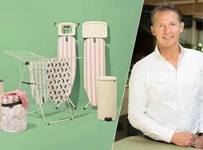 Brabantia-producten bij Hema; strijkplankhoezen met Takkie of tompoucestrepen