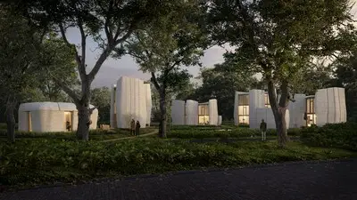 Het heeft jaren geduurd, maar het is nu eindelijk zo ver: in beton geprint huis in Meerhoven krijgt er vier broertjes bij