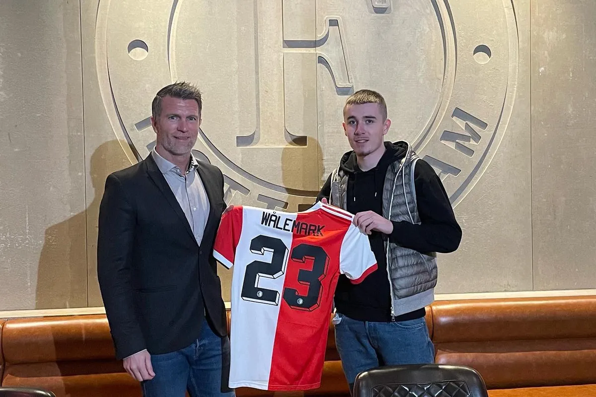 Wålemark krijgt rugnummer 23 bij Feyenoord