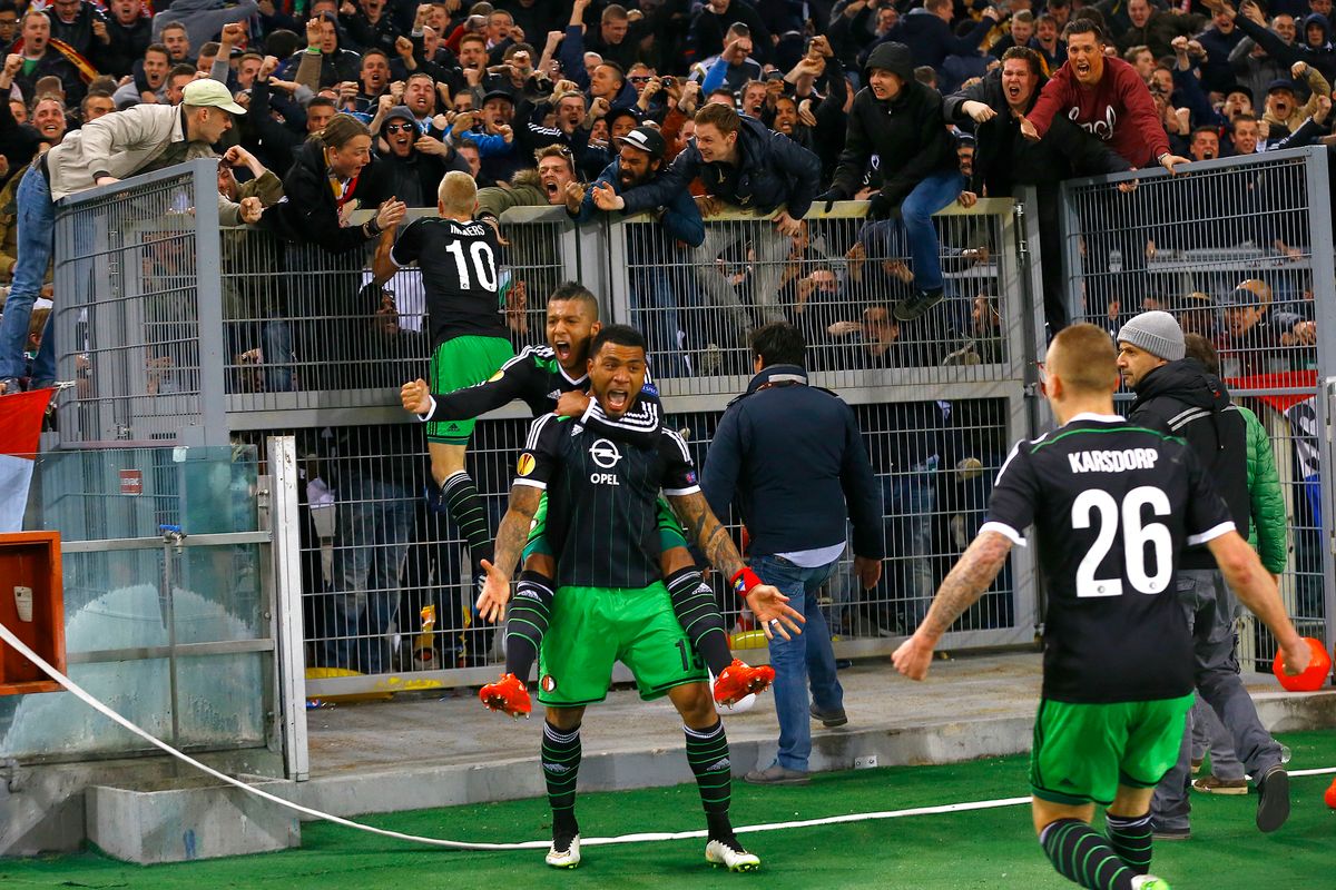 Feyenoord definitief naar groepsfase EL na overwinning AS Roma