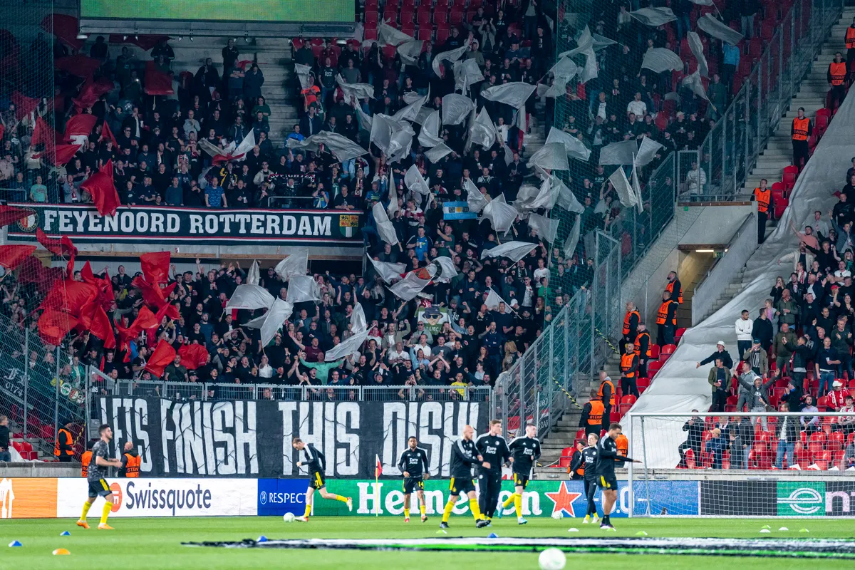 Uitvak Olympique Marseille - Feyenoord volledig uitverkocht
