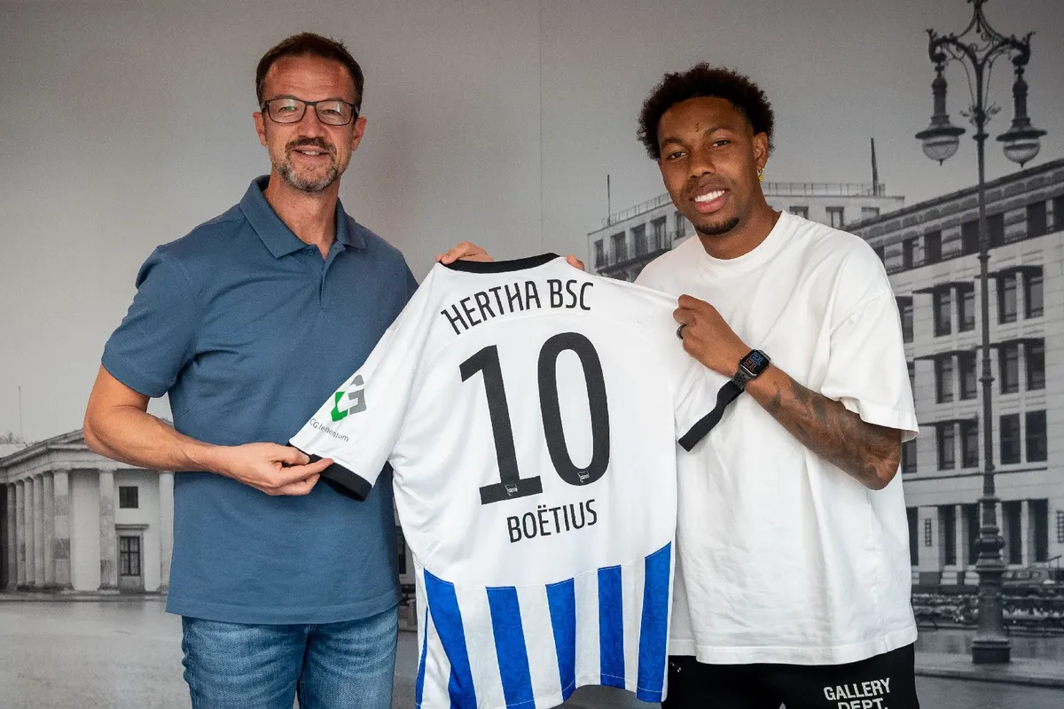 Boëtius voor drie jaar naar Hertha BSC