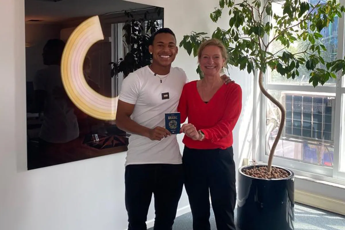 Paixão heeft zijn visum binnen en keert terug naar Nederland