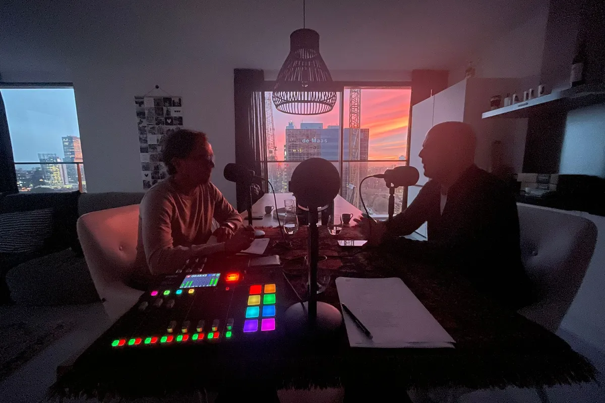 Slot te gast in de podcast van Pastoor 'Met open vizier'