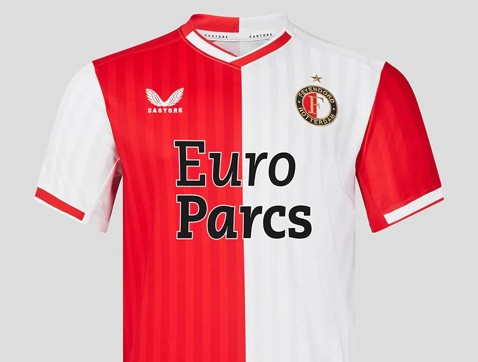 Feyenoord deelt thuisshirt voor het nieuwe seizoen