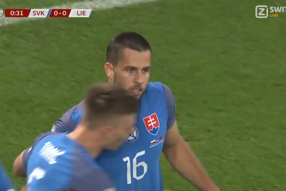 Hancko na acht seconden trefzeker voor winnend Slowakije