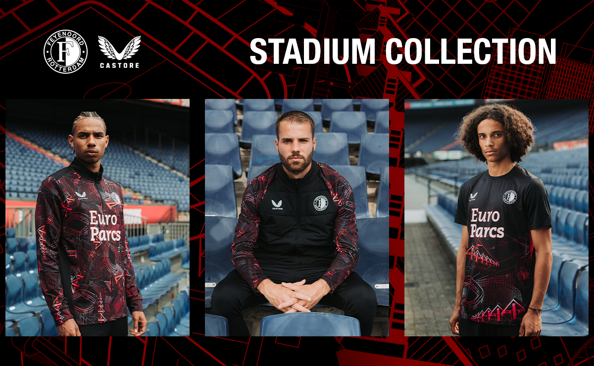 Feyenoord introduceert unieke kledinglijn met Castore