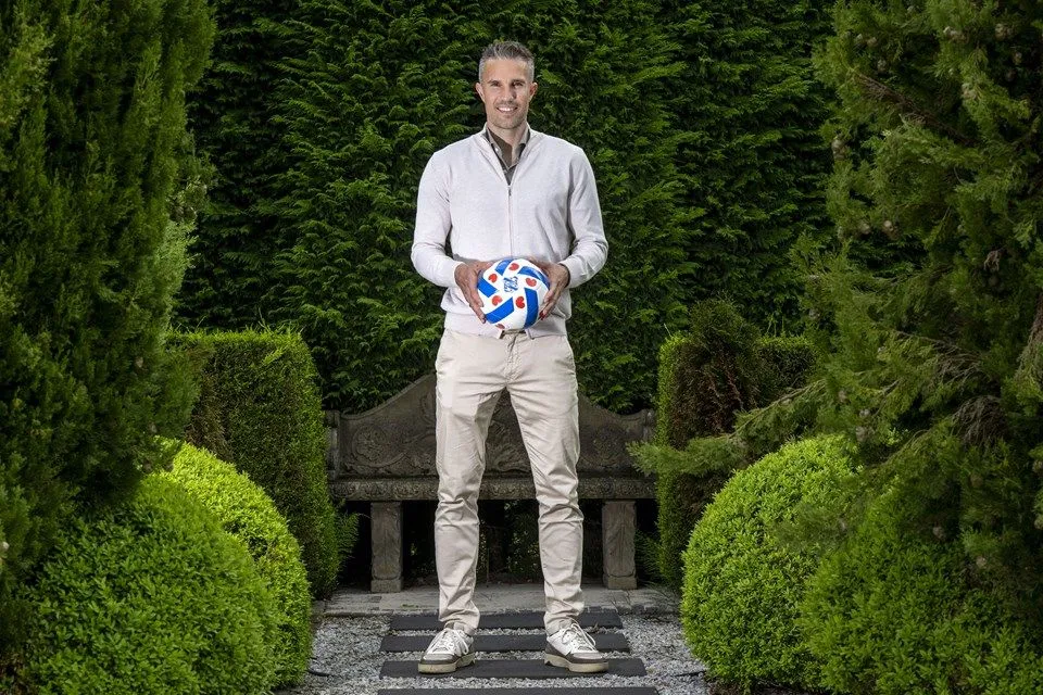 persfoto robin van persie