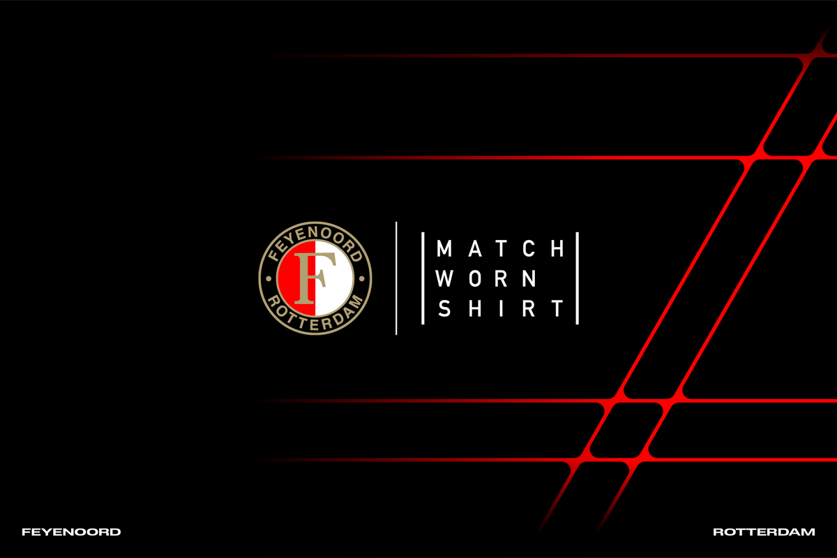 MatchWornShirt verbindt zich als Official Auction Supplier aan Feyenoord