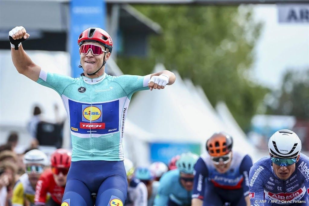 Belgische sprinter Philipsen wint Ronde van Münsterland