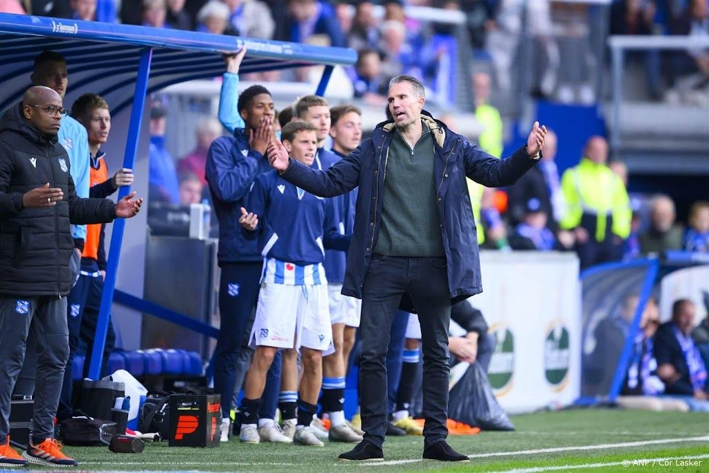 Heerenveen blijft ook tegen PEC ongeslagen op eigen veld: 1-1