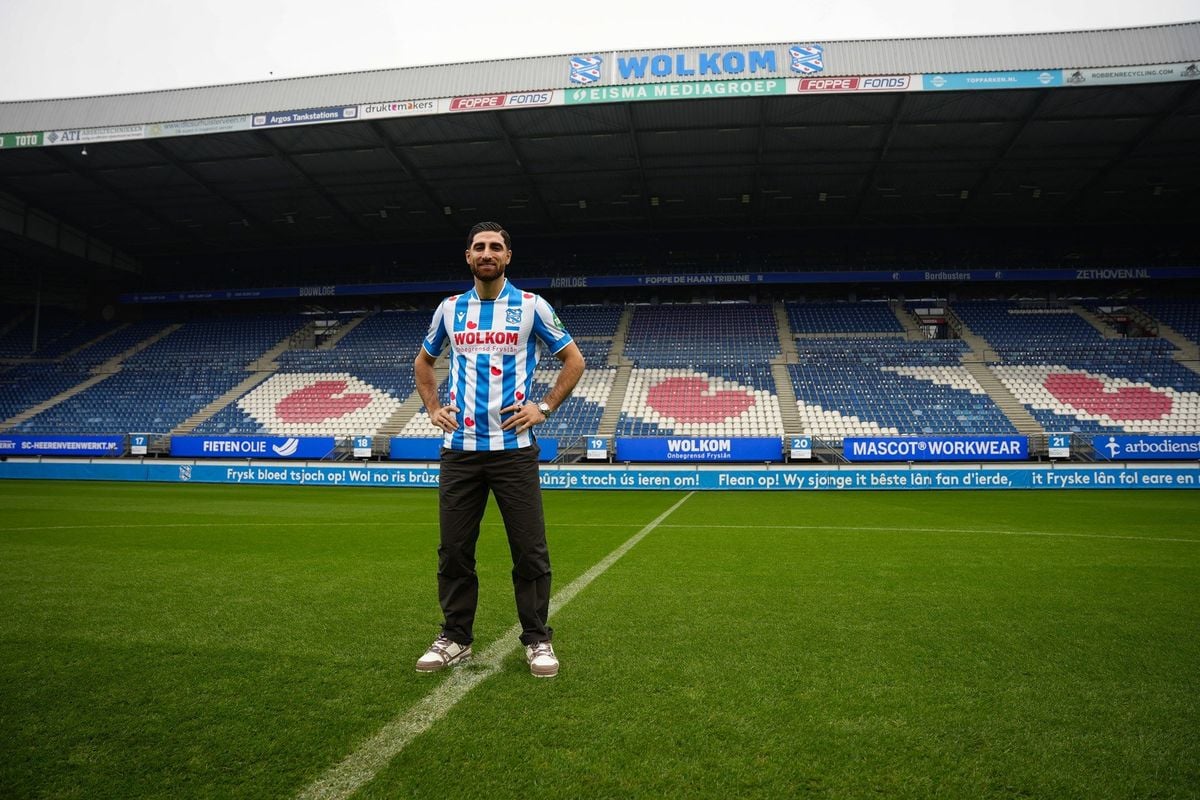 sc Heerenveen presenteert oud-Feyenoorder Jahanbakhsh