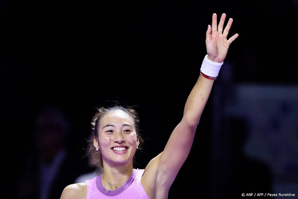 Chinese tennisster Zheng voor het eerst finaliste in WTA Finals