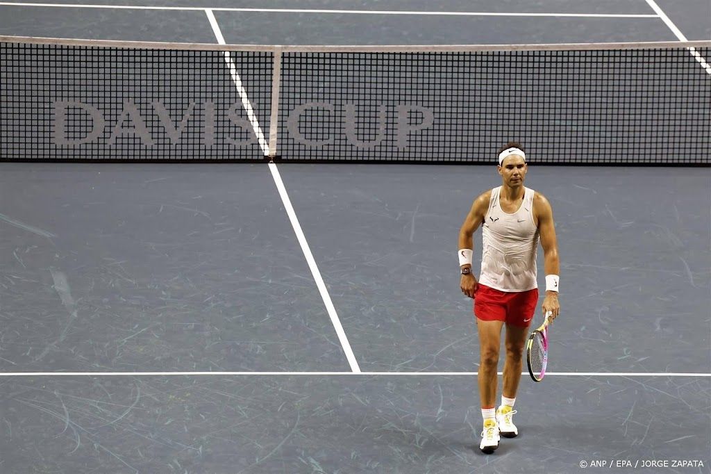 Media: afscheidnemende Nadal in Davis Cup tegen Van de Zandschulp