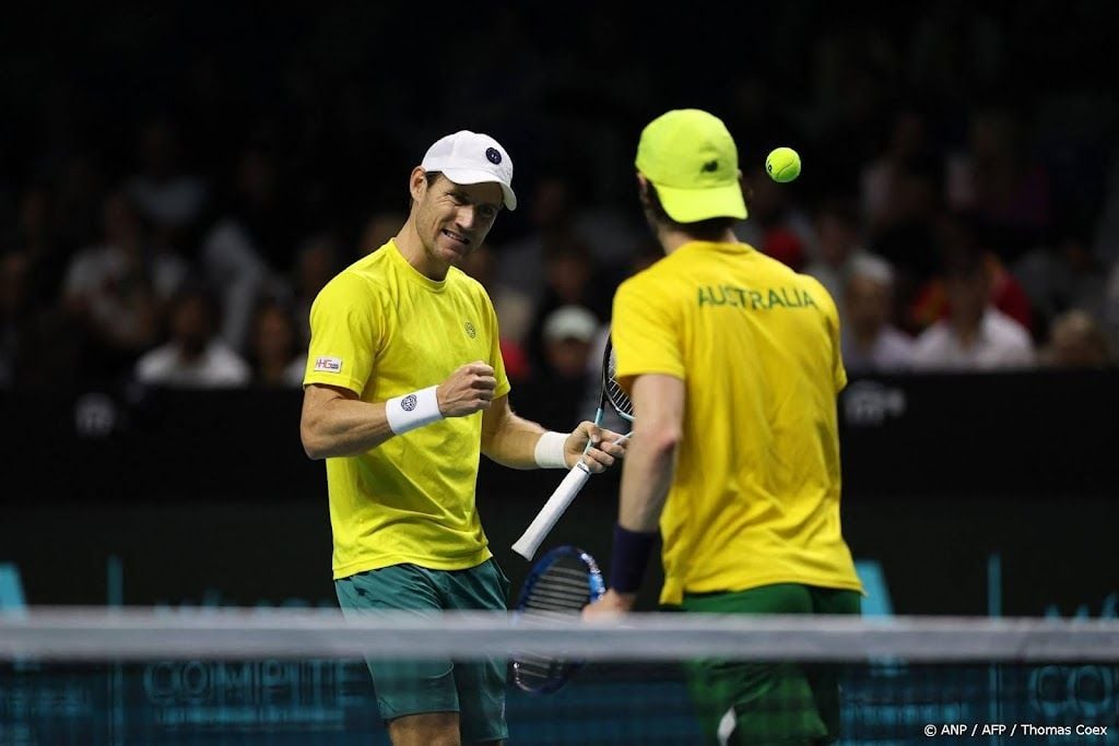 Tennissers Australië naar laatste vier Davis Cup Finals 