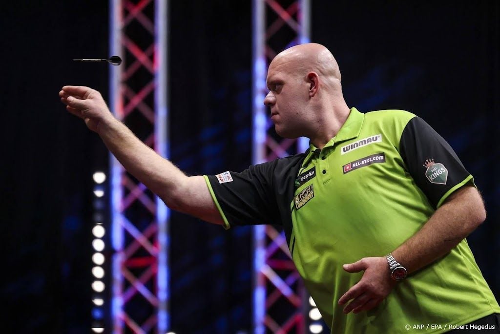 Pijnlijke uitschakeling darter Van Gerwen in Players Championship