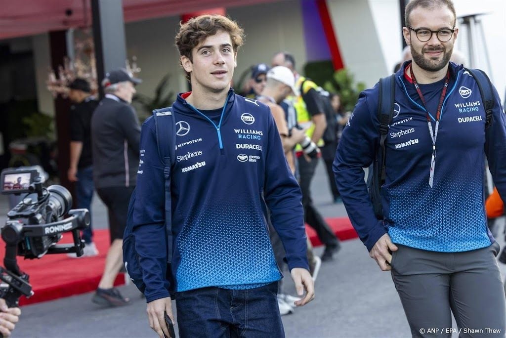 Start van F1-coureur Colapinto in Las Vegas pas na medische check