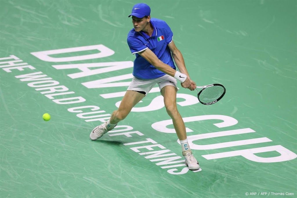 Sinner loodst Italië naar finale Davis Cup tegen Nederland