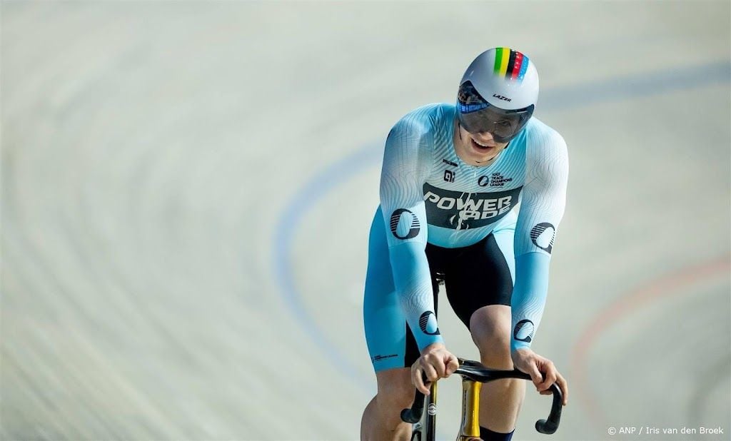 Lavreysen klopt op NK Hoogland in finale keirin 