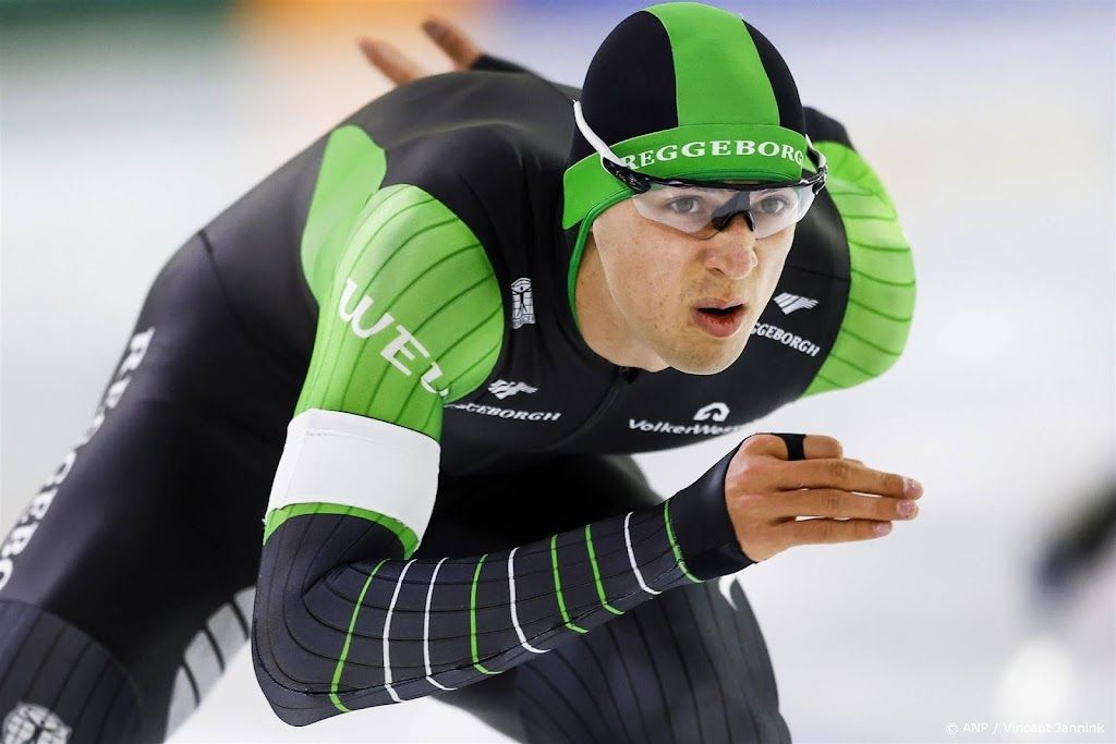 Schaatser De Boo leidt ruim na eerste dag NK sprint