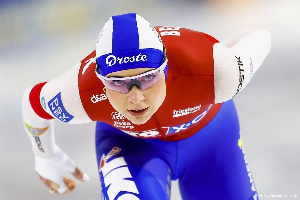 Schaatsster Beune voor het eerst Nederlands kampioene allround