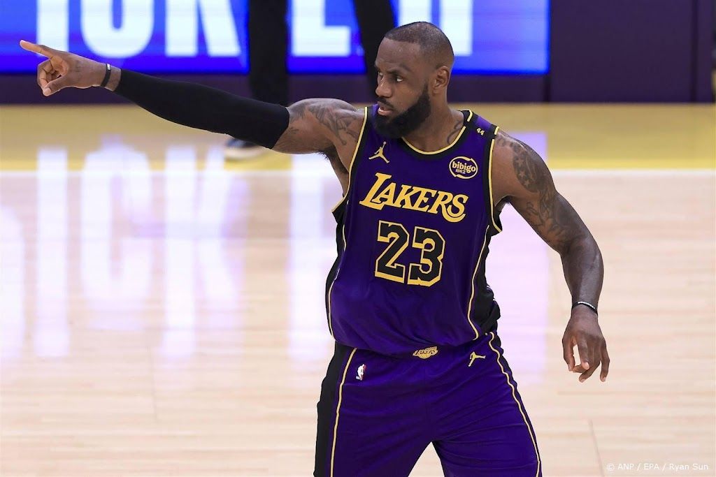 Basketballegende James wil afsluiten bij Los Angeles Lakers