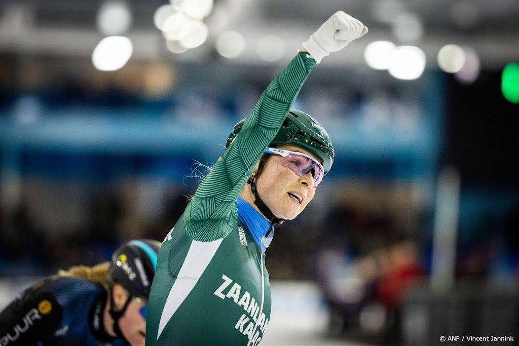 Schaatsster Groenewoud pakt nationale titel op marathon