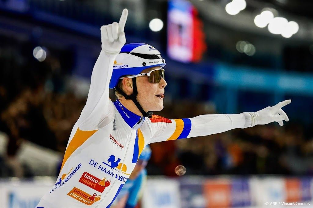 Schaatser Haasjes wint nationale titel op marathon 