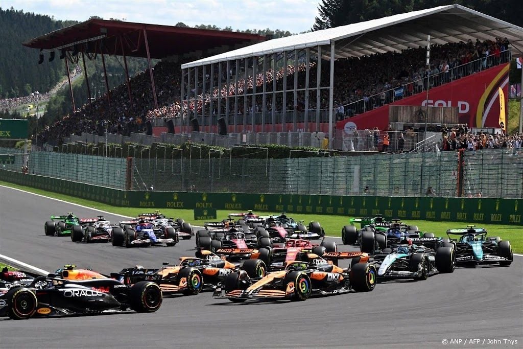 Weer miljoenenverlies Formule 1-race Spa-Francorchamps