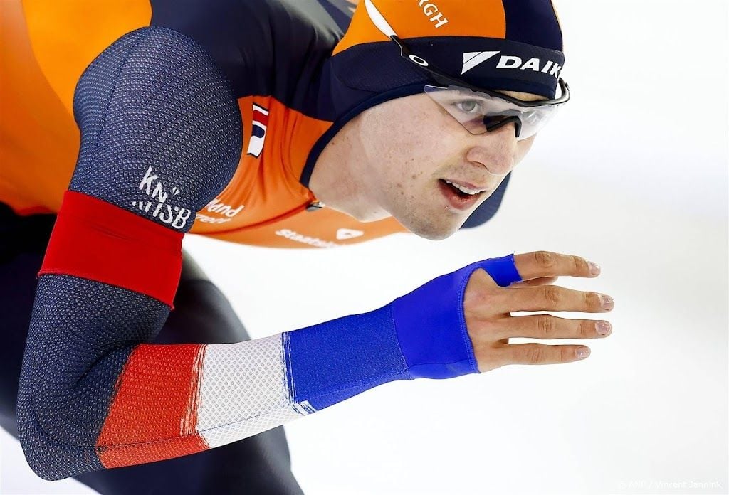 Schaatser De Boo klopt op EK sprint Scheperkamp nipt op 500 meter