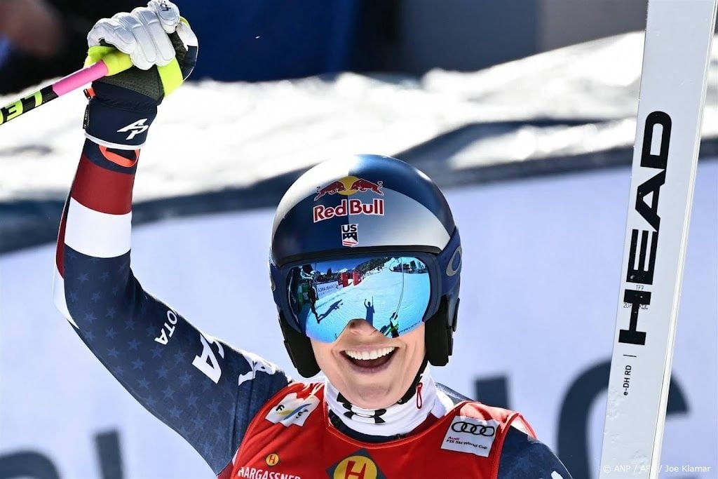 Skiester Vonn zesde op eerste afdaling in bijna zes jaar 