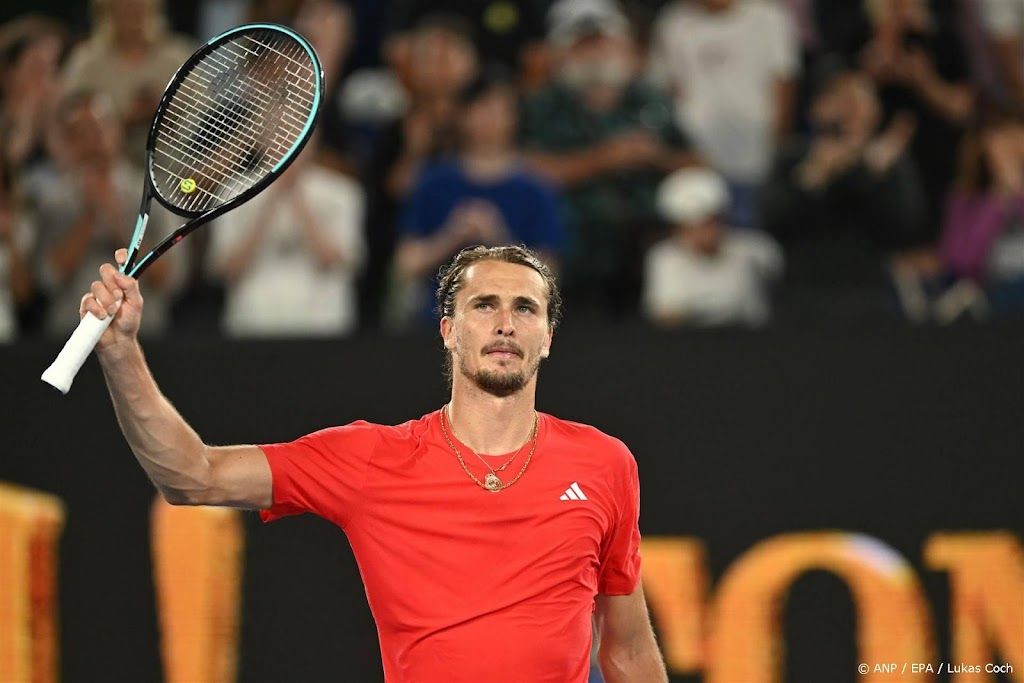 Zverev zonder problemen naar tweede ronde Australian Open