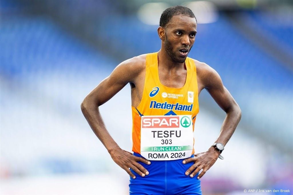 Atleet Tesfu verbetert in Valencia Nederlands record 10 kilometer