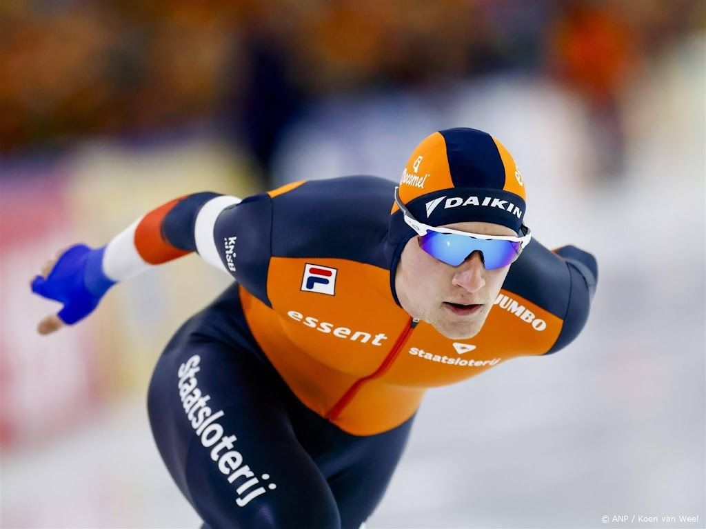 Kongshaug wint 1500 meter EK allround, meer achterstand Snellink