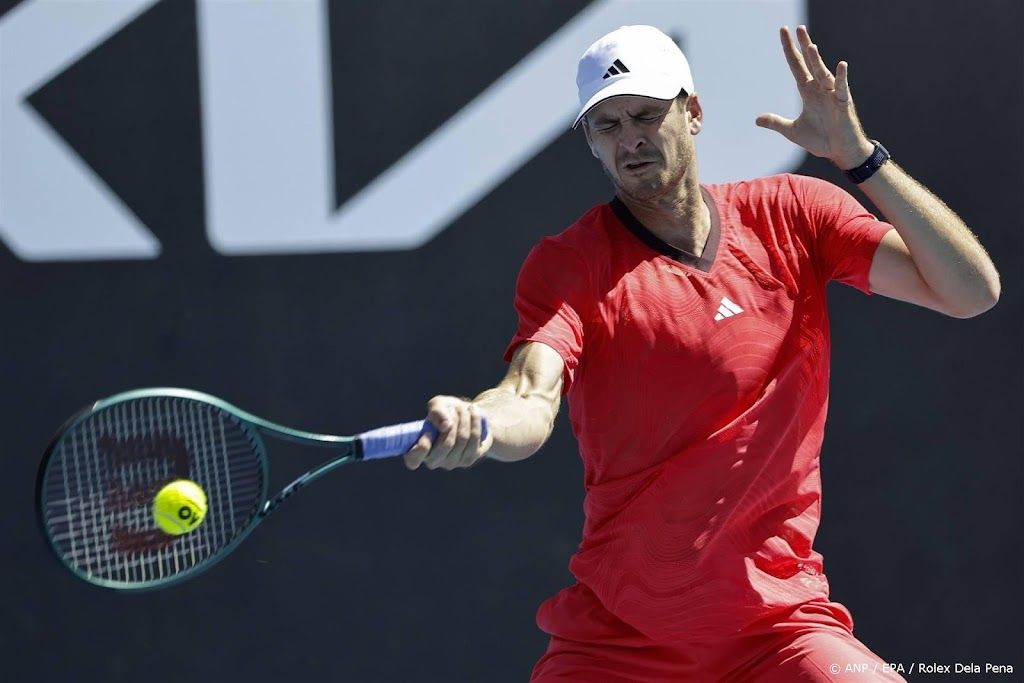 Griekspoor uitgeschakeld in eerste ronde Australian Open