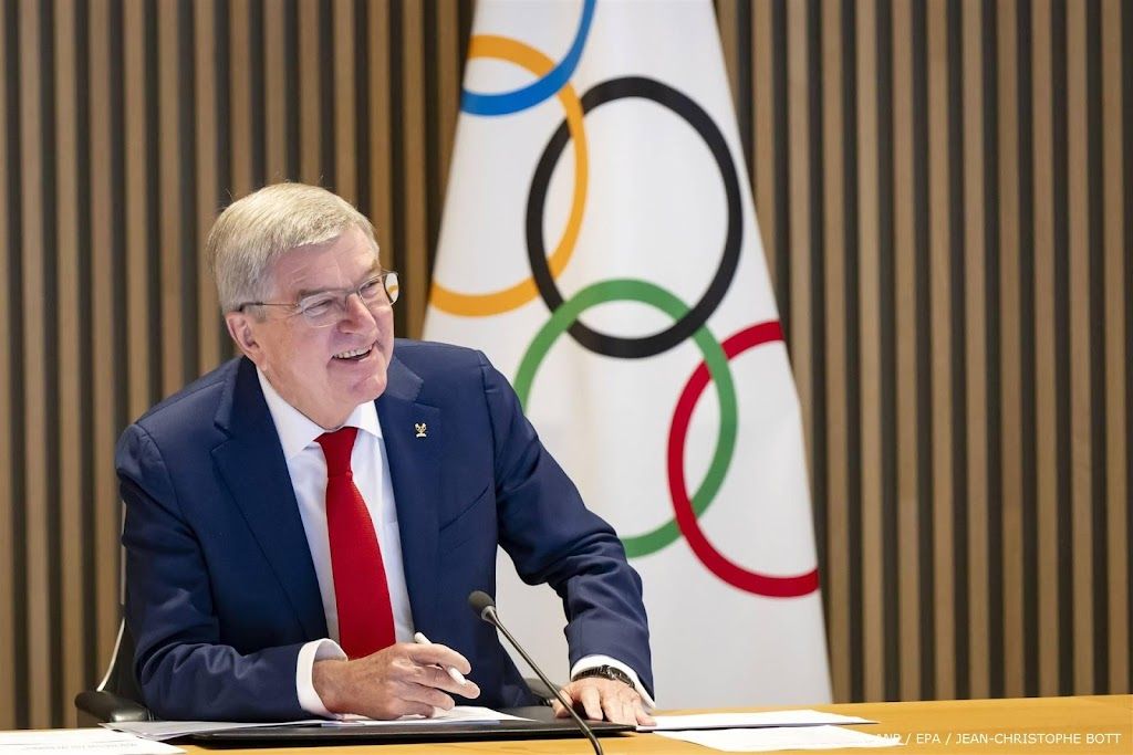 IOC-baas Bach: Trump sportfan in hart en nieren