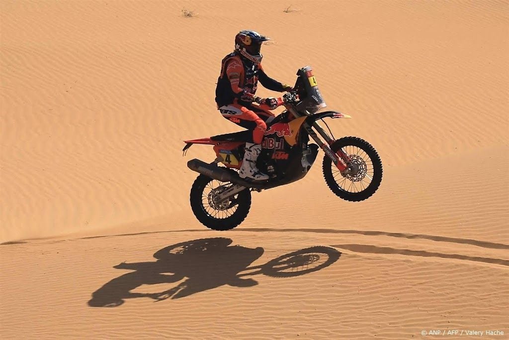 Motorrijder Sanders bouwt voorsprong uit in Dakar Rally