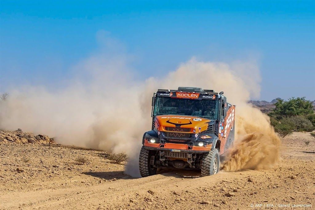 Trucker Koolen mist nipt etappezege Dakar Rally