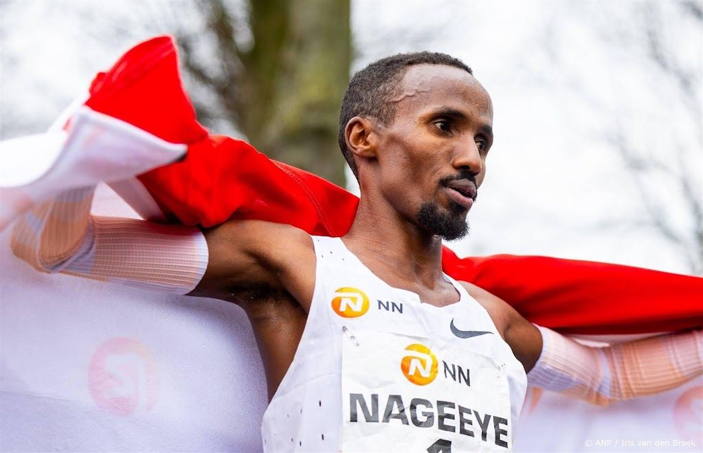 Nageeye loopt voor het eerst marathon van Londen