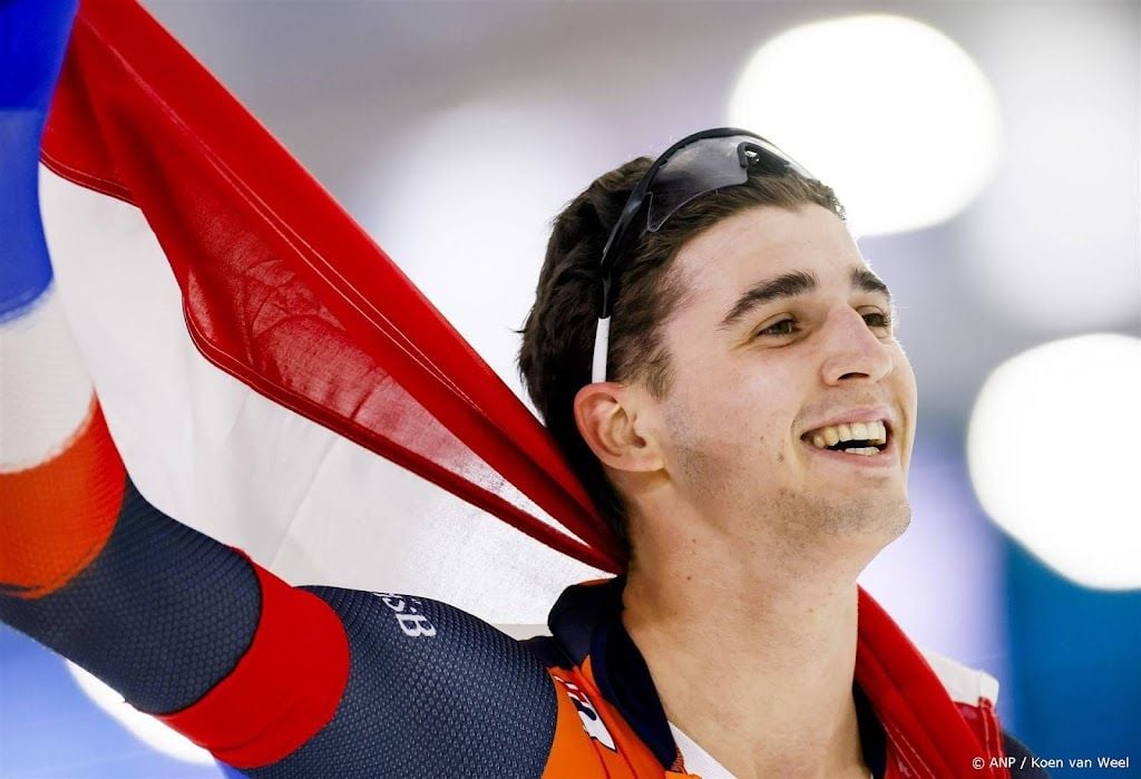 Schaatser De Boo met Nederlands record net tweede achter Stolz 